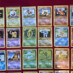 Base Set Unlimited Pokemon Cards X86 Vintage Good-Excellent Condition (P22) - Image 3
