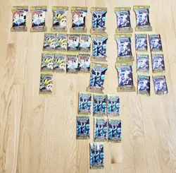 Pokemon NEXT DESTINIES 22 EMPTY Packs & 10 Booster Packs *NO CARDS - Image 1