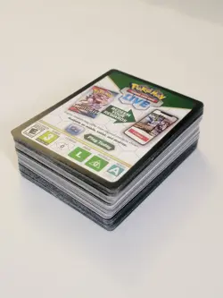 100 Card RANDOM Stack UNUSED POKEMON TCG Online Code Cards - Image 1
