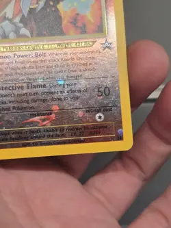 Pokemon Entei Black Star Promo Card #34 Movie Promo HP - Image 4