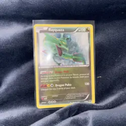 Pokemon TCG Rayquaza XY64 Promo Holo Card - Image 1