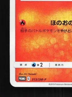 Torracat 313/SM-P NM Sun & Moon Promos Japanese Pokemon Card TCG - Image 2