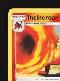 Incineroar 17/73 LP Shining Legends English Pokemon Card TCG - Image 4