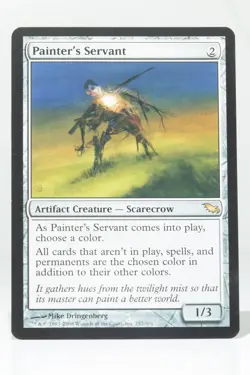 Painter's Servant Shadowmoor Rare Magic: The Gathering Card (Lightly played) - Image 1