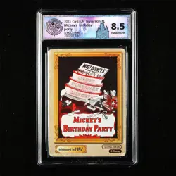 CCG 8.5 NearMint Card.FUN Disney 100th 2023 ENG Mickey s Birlhday D100C-SR16 - Image 1