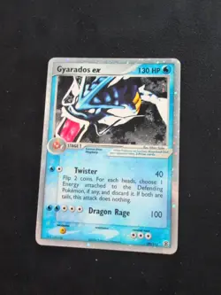 Pokemon Gyarados EX TCG Holo Card FireRed & LeafGreen 109/112 EX - Image 1