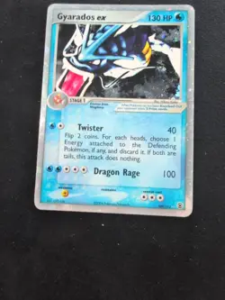 Pokemon Gyarados EX TCG Holo Card FireRed & LeafGreen 109/112 EX - Image 3