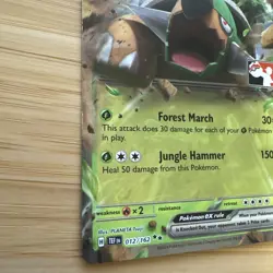 Torterra Ex Stamped Prize Card 012/162 Pokemon TCG MP-LP - Image 4