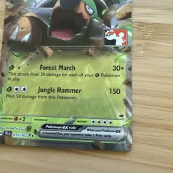 Torterra Ex Stamped Prize Card 012/162 Pokemon TCG MP-LP - Image 5