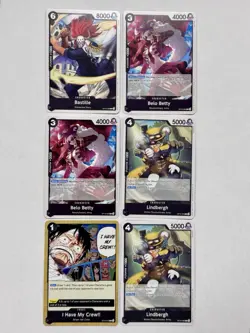 One Piece Tcg Poker Lot Of 12 Cards Black Deck Cards - Image 2