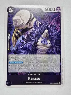 One Piece Tcg Poker Lot Of 12 Cards Black Deck Cards - Image 4