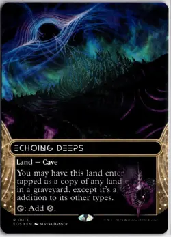 MTG #0013 Echoing Deeps - Borderless (EOS) Stellar Sights - Image 1