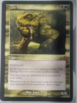 MTG Magic the Gathering The Gitrog Monster (431/612) Innistrad Remastered LP - Image 1