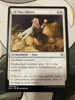 Magic! All that Glitters - Non-Foil Uncommon - Throne of Eldraine - 002/269 - NM - Image 1