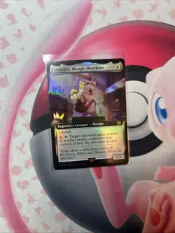 STILTZKIN, MOOGLE MERCHANT Extended Art Foil - Final Fantasy MTG Magic - Image 1