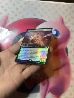 STILTZKIN, MOOGLE MERCHANT Extended Art Foil - Final Fantasy MTG Magic - Image 3