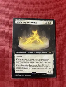 Enduring Innocence Extended Art Duskmourn MTG - Image 1
