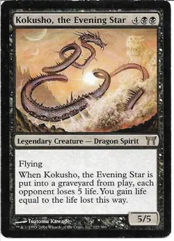 Kokusho, the Evening Star / Champions of Kamigawa - Image 1