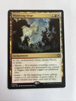 MTG ~ Windcrag Siege ~ Tarkir Dragonstorm ~ Near Mint - Image 1