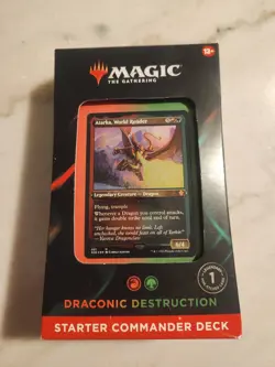 Magic the Gathering - Starter Commander Deck - Draconic Destruction - New Sealed - Image 1