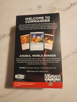 Magic the Gathering - Starter Commander Deck - Draconic Destruction - New Sealed - Image 3
