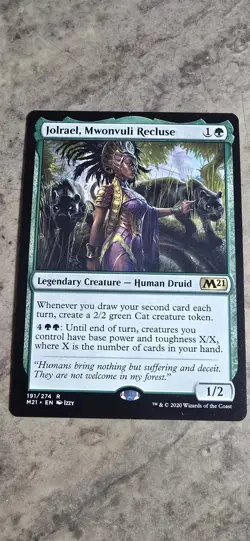 Jolrael, Mwonvuli Recluse Core Set 2021 Regular Legendary Creature Rare MTG NM - Image 1