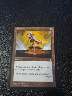 MTG - Horn of Greed - Stronghold - LP - Image 1