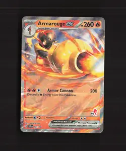 Armarouge ex SVP105 Scarlet & Violet Black Star Promo Holo Pokemon Card LP+ - Image 1