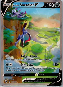 Pokemon TCG - Hisuian Sneasler V - Astral Radiance 175/189 Alternate Full Art - Image 1