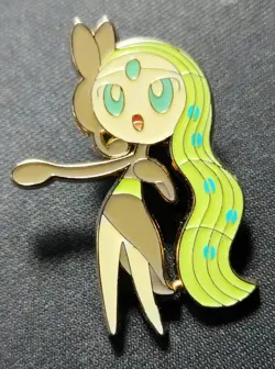 Pokemon 20th Anniversary XY Generations Mythical Collection Box Meloetta Pin - Image 1