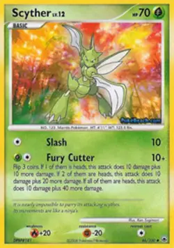 1x Scyther - 46/100 - Uncommon NM-Mint Pokemon Diamond & Pearl Majestic Dawn - Image 1
