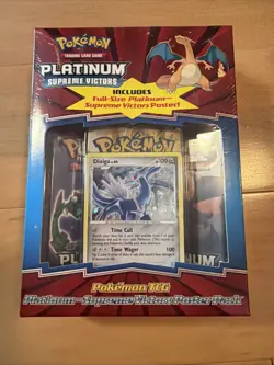 Pokemon Platinum: Supreme Victors Poster Pack Box booster packs Super Rare MINT! - Image 1