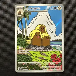 Alolan Dugtrio 208/191 - Surging Sparks Illustration Rare - Pokemon TCG - NM - Image 1