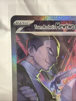 Pokemon TCG Team Rockets Mewtwo ex SIR Destined Rivals English 231/182 MINT - Image 2