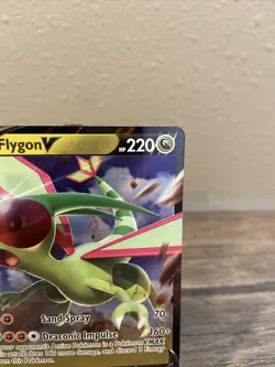 Pokemon TCG Flygon V Sword & Shield: Brilliant Stars 106/172 Holo Ultra Rare! - Image 3