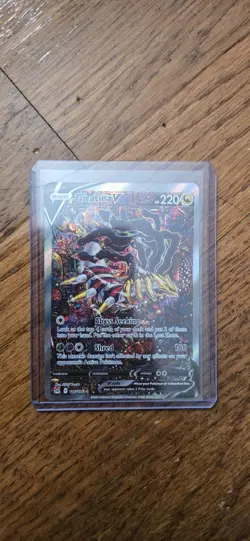 Pokemon TCG Giratina v 186/196 2022 Lost Origin Alt Full Art Mint/NM English - Image 2