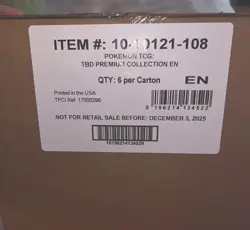 Pokemon Mega Venusaur ex Premium Collection SEALED CASE of 6 Boxes - Image 2