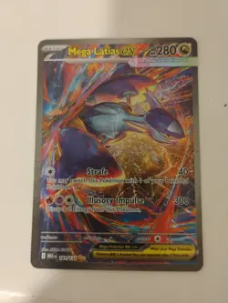 Pokemon Pack Fresh MINT Mega Latias ex 181/132 Me01: Mega Perfect Condition - Image 1