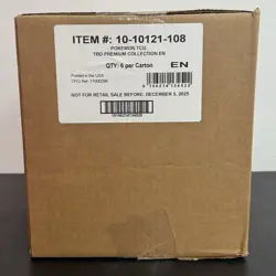 Pokemon Mega Venusaur ex Premium Collection Sealed 6 Box Case - Image 1