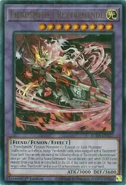 Yugioh! LP Fiendsmith's Rextremende - SUDA-EN037 - Ultra Rare - 1st Edition Ligh - Image 1
