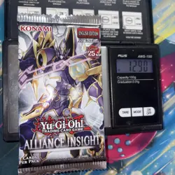 Heavy 12.90g Yu Gi Oh Sealed Alliance Insight booster Pack - Image 1