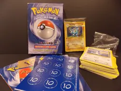 Pokemon 2-Player Starter Deck. Trading Card Game. Holo 1st Machamp In Wrapper - Image 1