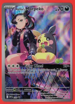 2025 Marnie’s Morpeko 206 Sv: Scarlet & Violet Promo Cards Holo Near Mint - Image 1