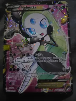 Meloetta EX RC25/RC25 Legendary Treasures Radiant Collection Pokemon TCG Card - Image 3