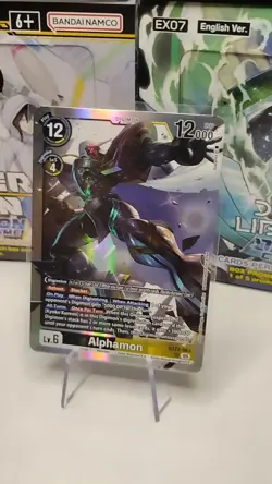 Digimon Card Game - Alphamon - BT22-063. SR. Cyber Eden. NM. See Photos. - Image 2