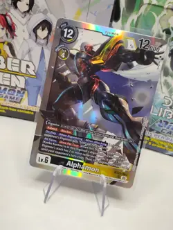 Digimon Card Game - Alphamon - BT22-063. SR. Cyber Eden. NM. See Photos. - Image 4