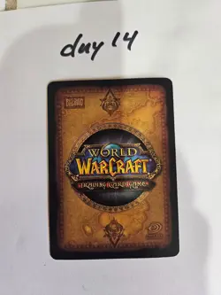World of Warcraft TCG Spectral Tiger Mount Loot Card Fires Of Outland Unused - Image 3