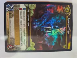 World of Warcraft TCG Spectral Tiger Mount Loot Card Fires Of Outland Unused - Image 4