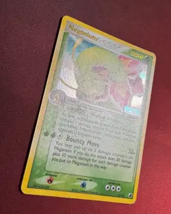 MEGANIUM 9/115 EX Unseen Forces REVERSE HOLO RH rare Pokemon TCG card NM+ - Image 2