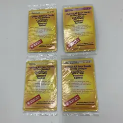 4x SEALED Black Star Promo WB Movie Pokemon Cards #2-5 PIKACHU, DRAGONITE MEWTWO - Image 1